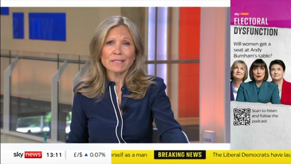 Still from Sky News at 12:00