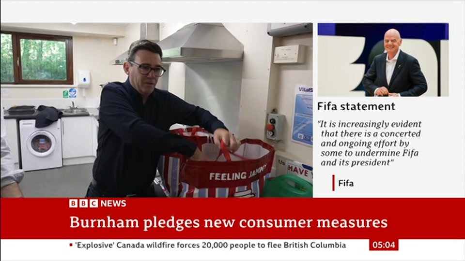 Still from BBC News at 4:00