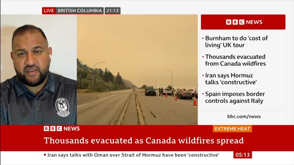 Still from BBC News at 13:00