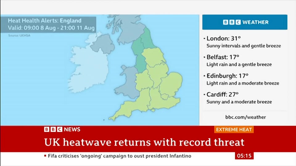 Still from BBC News at 15:00