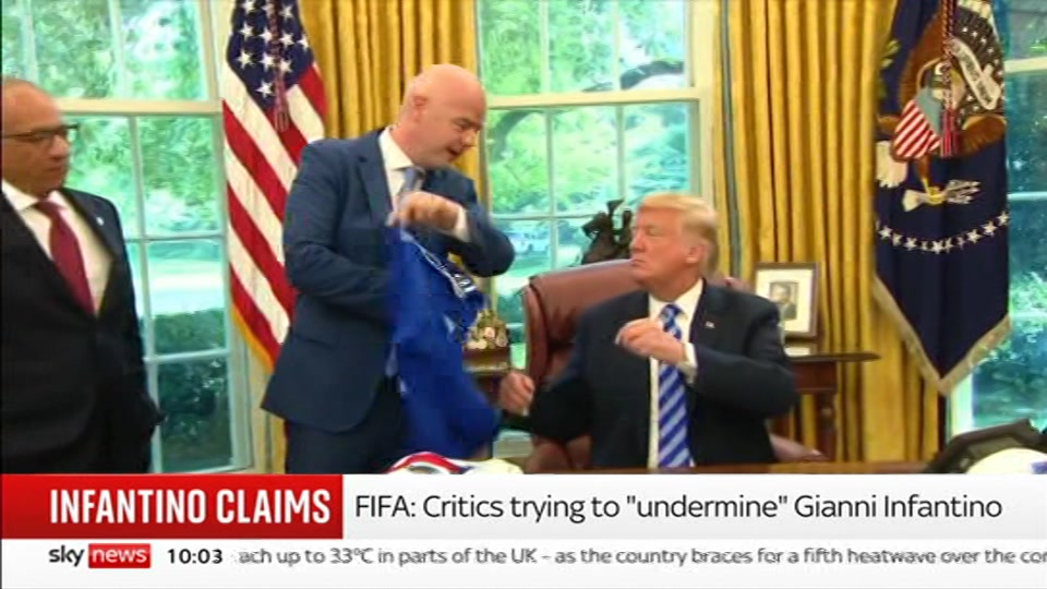 Still from Sky News at 3:00