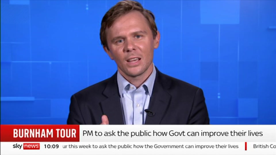 Still from Sky News at 9:00