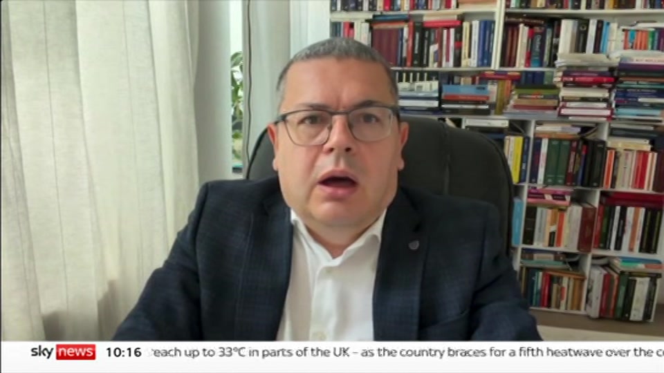 Still from Sky News at 16:00