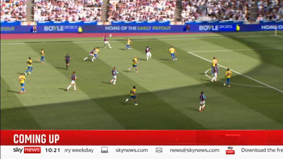 Still from Sky News at 21:00