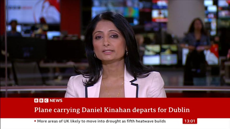 Still from BBC News at 1:00