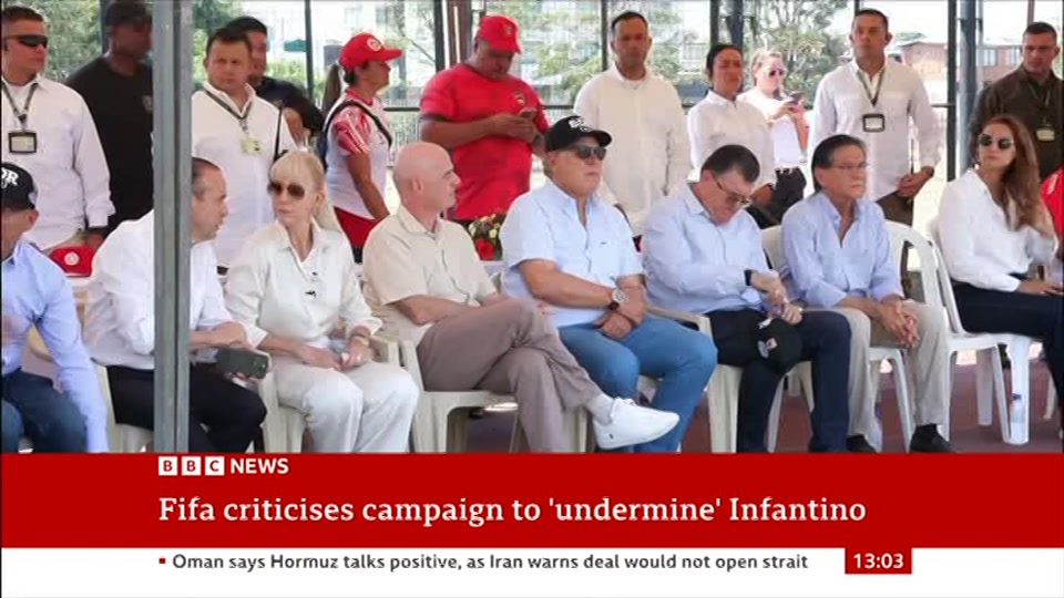 Still from BBC News at 3:00