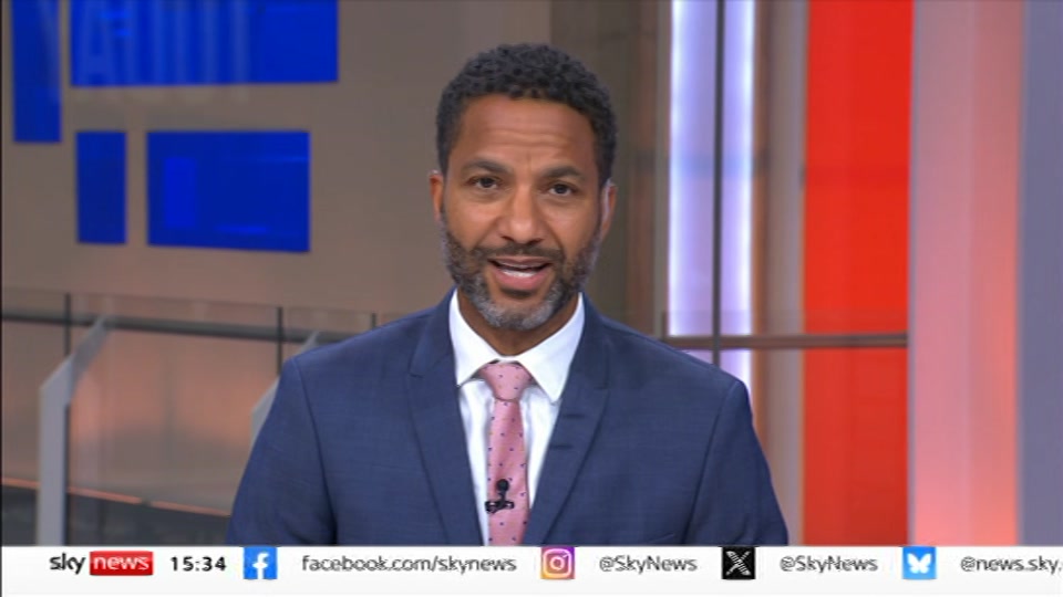 Still from Sky News at 4:00