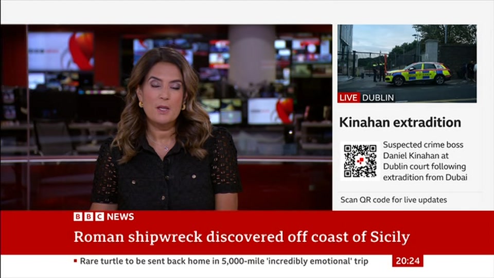 Still from BBC News at 24:00