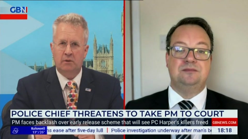 Still from GB News at 18:00