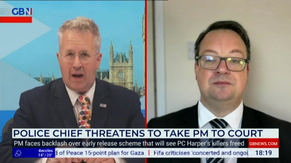 Still from GB News at 19:00