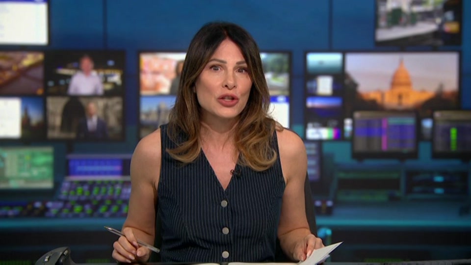 Broadcast still at 13m. ITV1, ITV News, 9 August 2026.