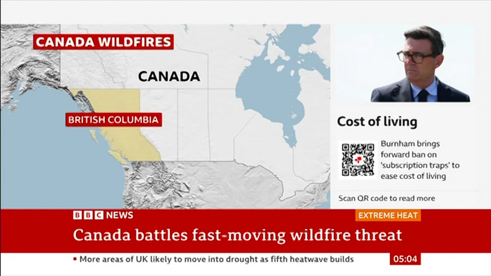 Still from BBC News at 4:00