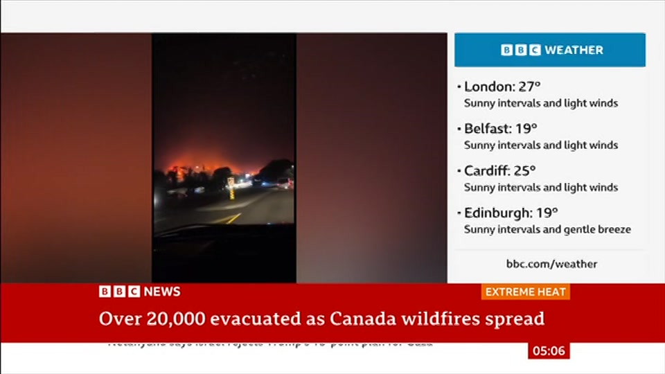 Broadcast still at 6m. BBC NEWS, BBC News, 10 August 2026.