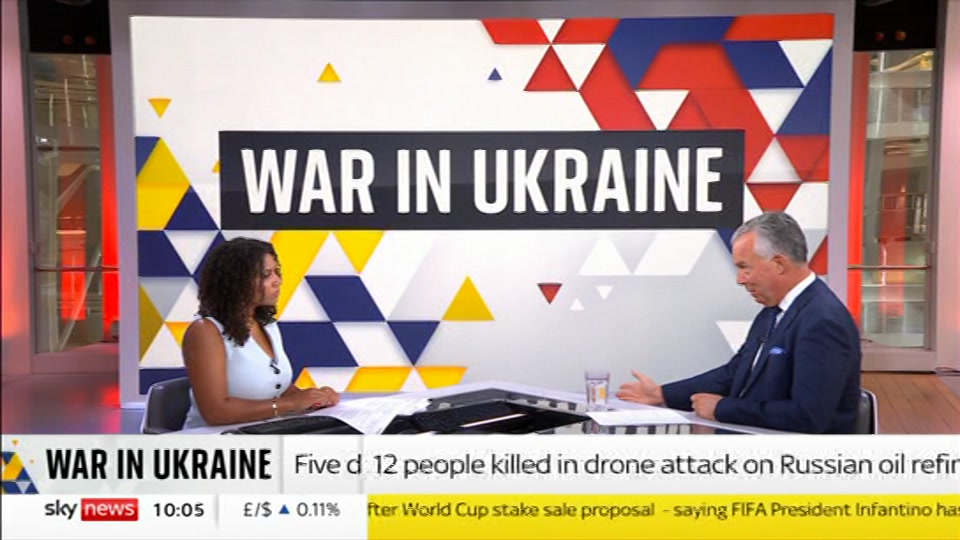 Still from Sky News at 5:00