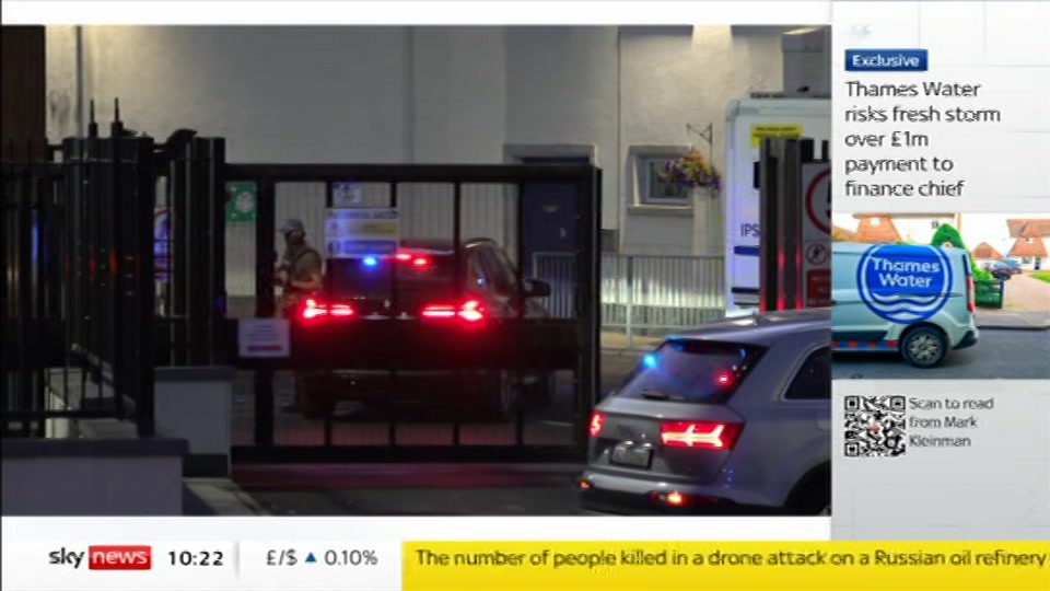 Still from Sky News at 22:00