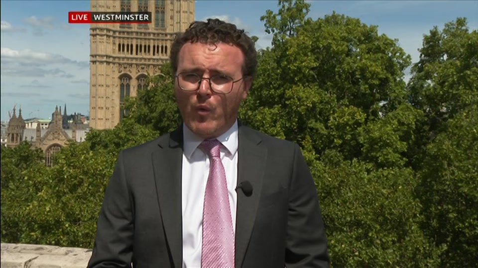 Broadcast still at 11m. BBC ONE West, BBC News at One including..., 10 August 2026.
