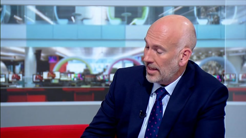 Broadcast still at 22m. BBC ONE West, BBC News at One including..., 10 August 2026.