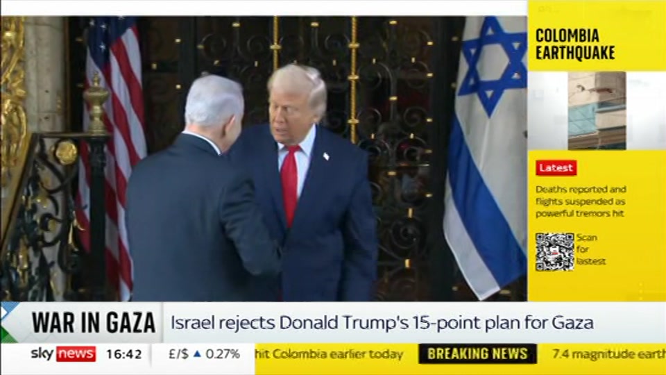 Still from Sky News at 12:00