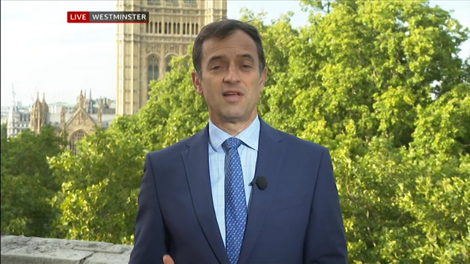 Broadcast still at 16m. BBC ONE West, BBC News, 10 August 2026.