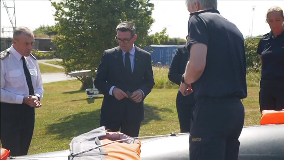 Broadcast still at 16m. BBC ONE West, BBC News and Weather, 10 August 2026.