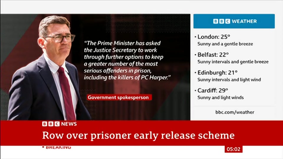 Still from BBC News at 2:00