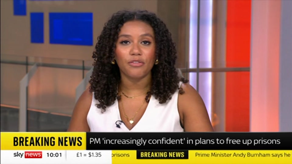 Still from Sky News at 1:00