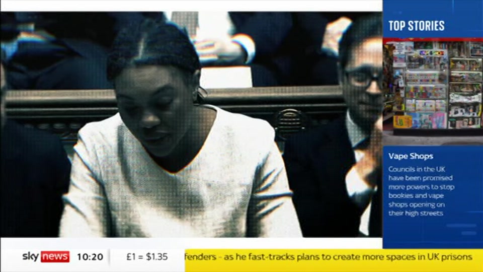 Broadcast still at 20m. Sky News, Sky News Today with Gareth Barlow, 11 August 2026.