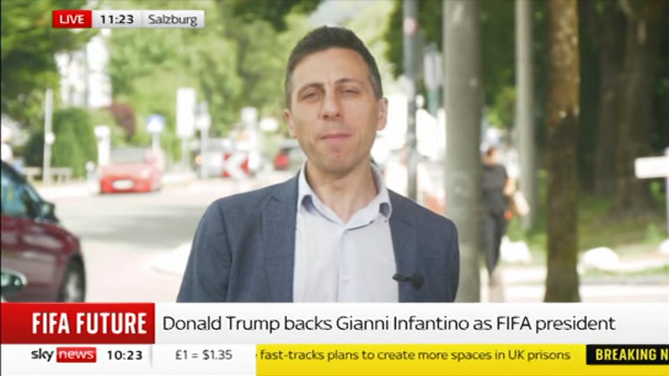 Still from Sky News at 23:00