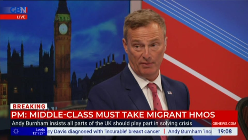Still from GB News at 8:00