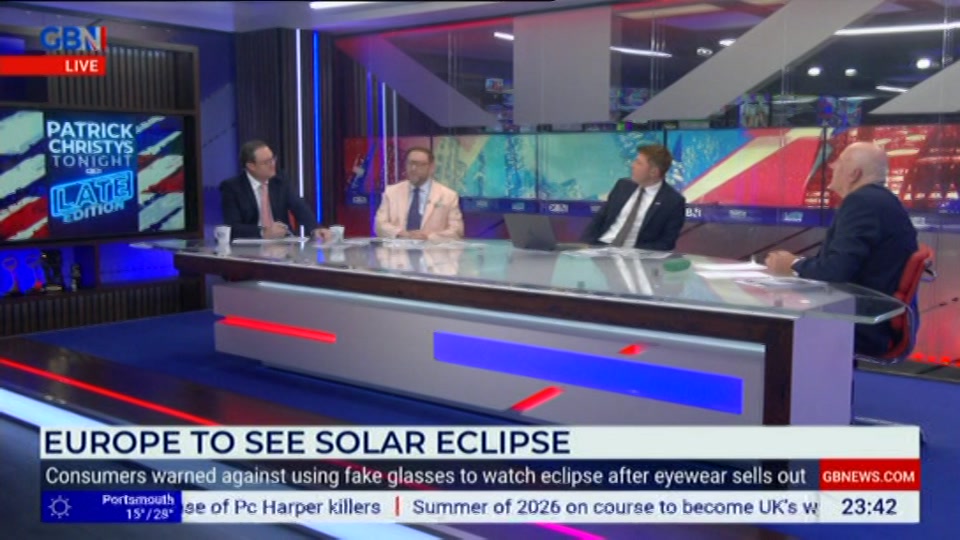 Still from GB News at 42:00