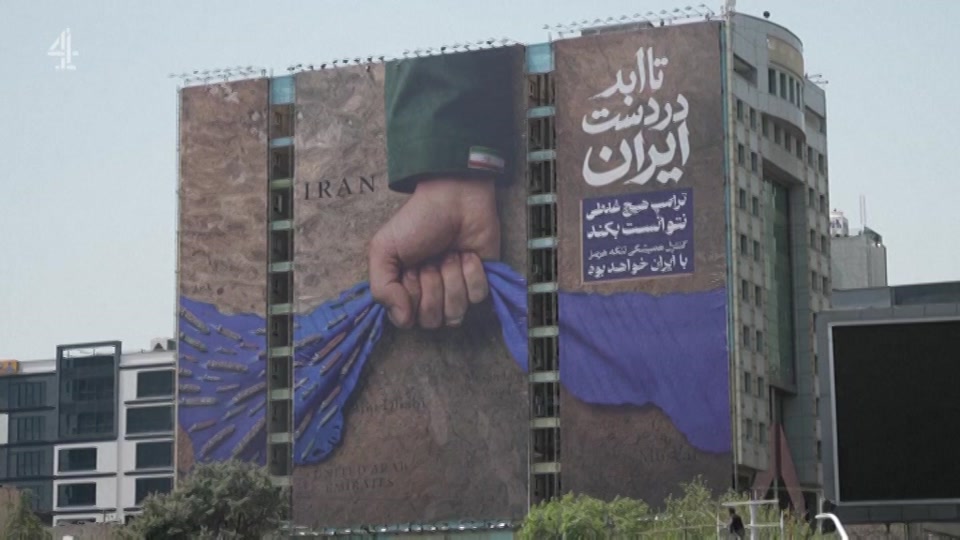 Broadcast still at 7m. Channel 4, Channel 4 News, 3 July 2026.