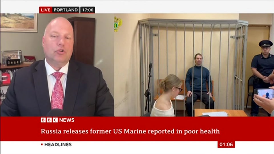 Broadcast still at 6m. BBC NEWS, BBC News, 12 August 2026.