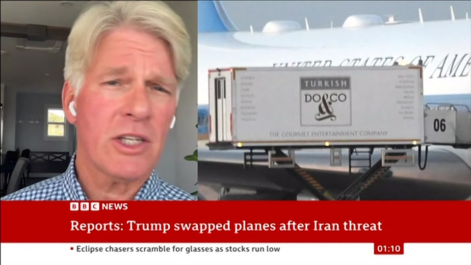 Still from BBC News at 10:00