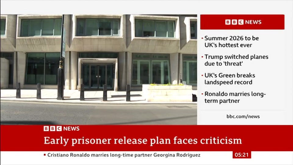 Still from BBC News at 21:00