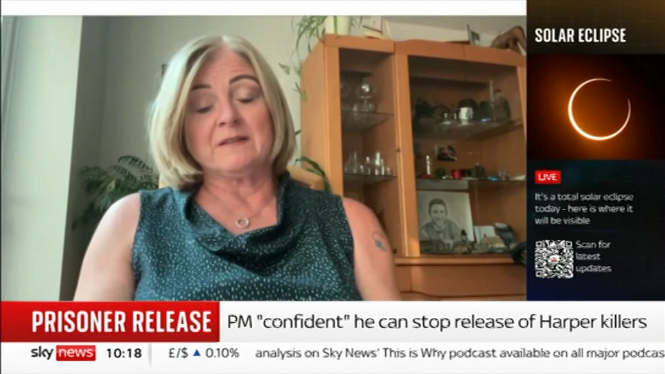 Still from Sky News at 18:00