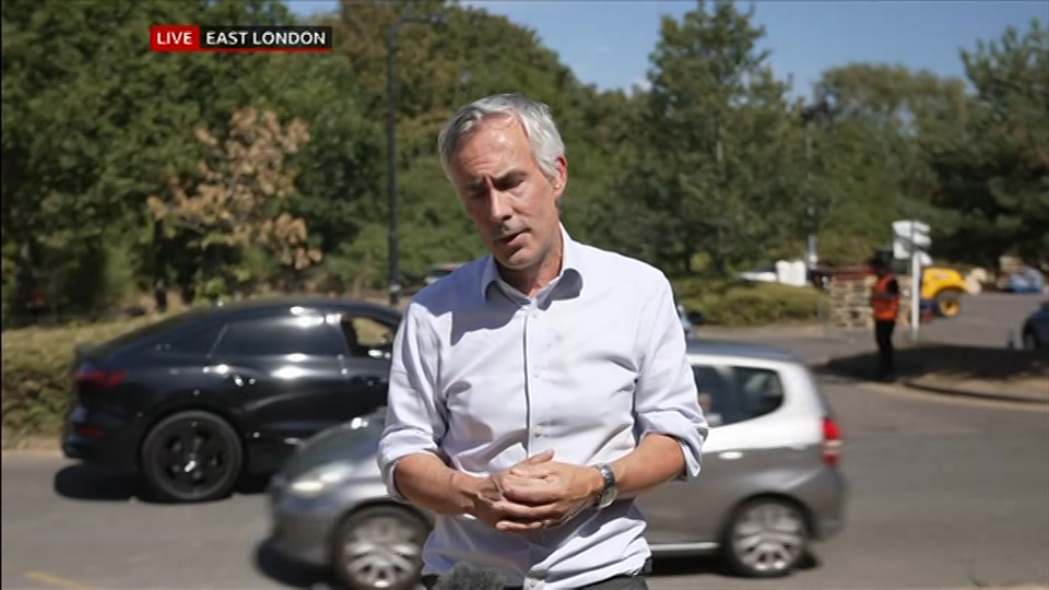 Broadcast still at 21m. BBC ONE West, BBC News at One including..., 12 August 2026.