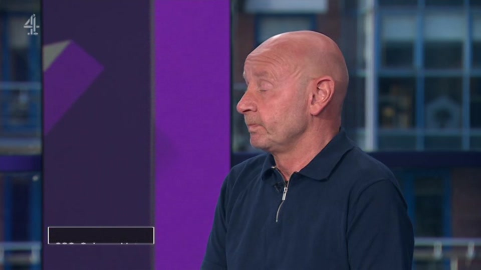 Broadcast still at 36m. Channel 4, Channel 4 News, 12 August 2026.