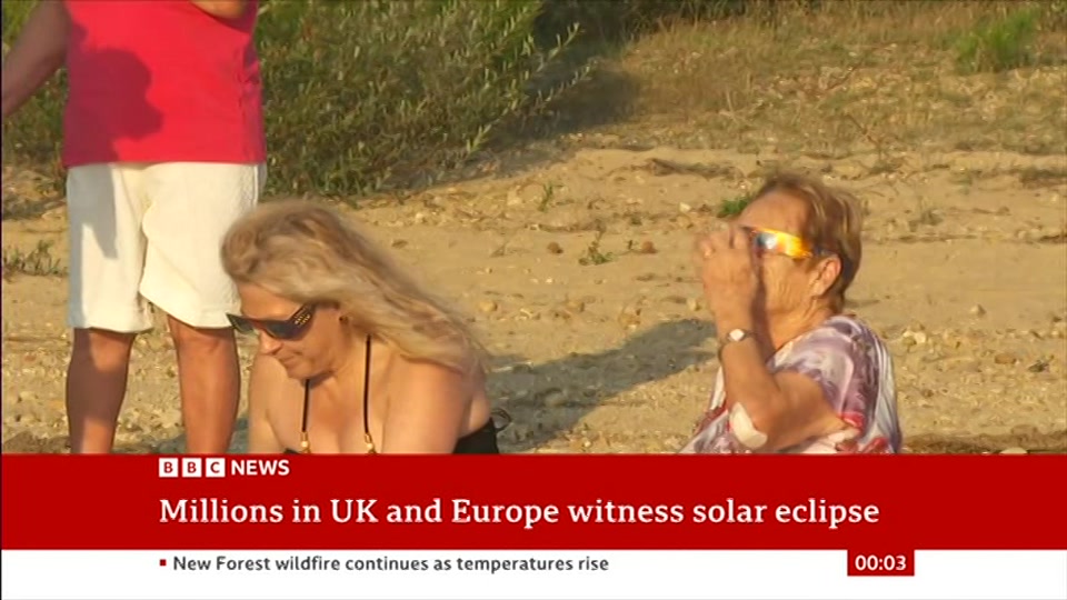Broadcast still at 3m. BBC NEWS, BBC News, 12 August 2026.