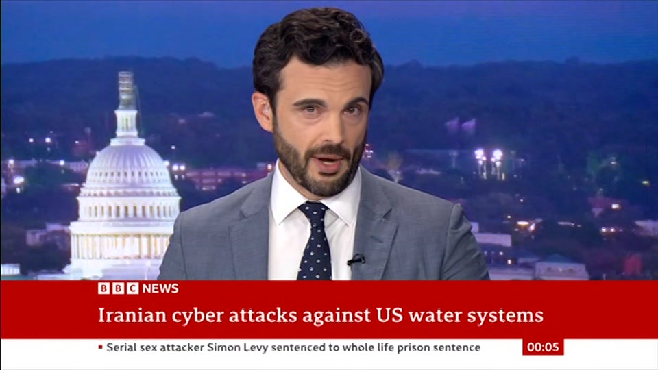 Still from BBC News at 5:00