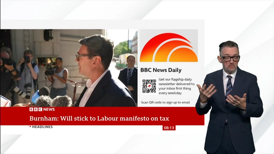 Still from BBC News at 14:00