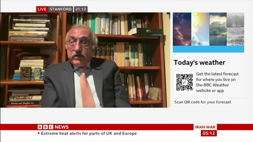 Still from BBC News at 12:00