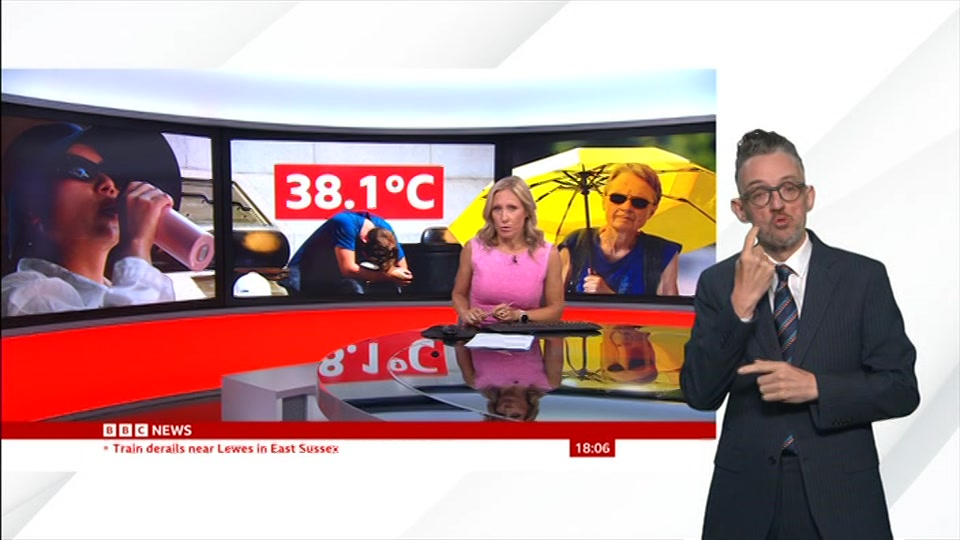 Still from BBC News at 6:00