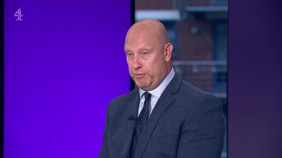 Broadcast still at 31m. Channel 4, Channel 4 News, 13 August 2026.