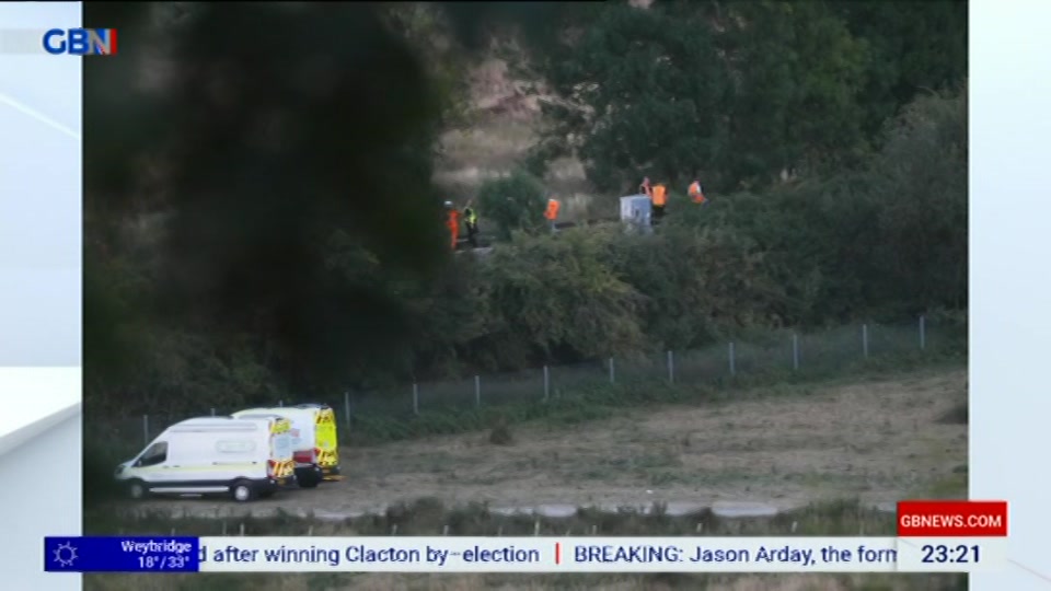 Broadcast still at 21m. GB News, New: Patrick Christys Tonight Late..., 14 August 2026.