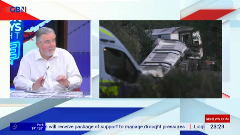 Still from GB News at 23:00