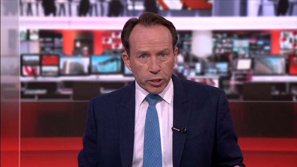 Broadcast still at 9m. BBC ONE West, BBC News, 4 July 2026.