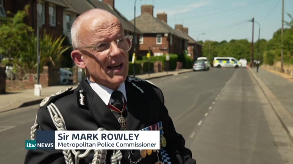 Broadcast still at 16m. ITV1, ITV News at Ten, 12 August 2026.