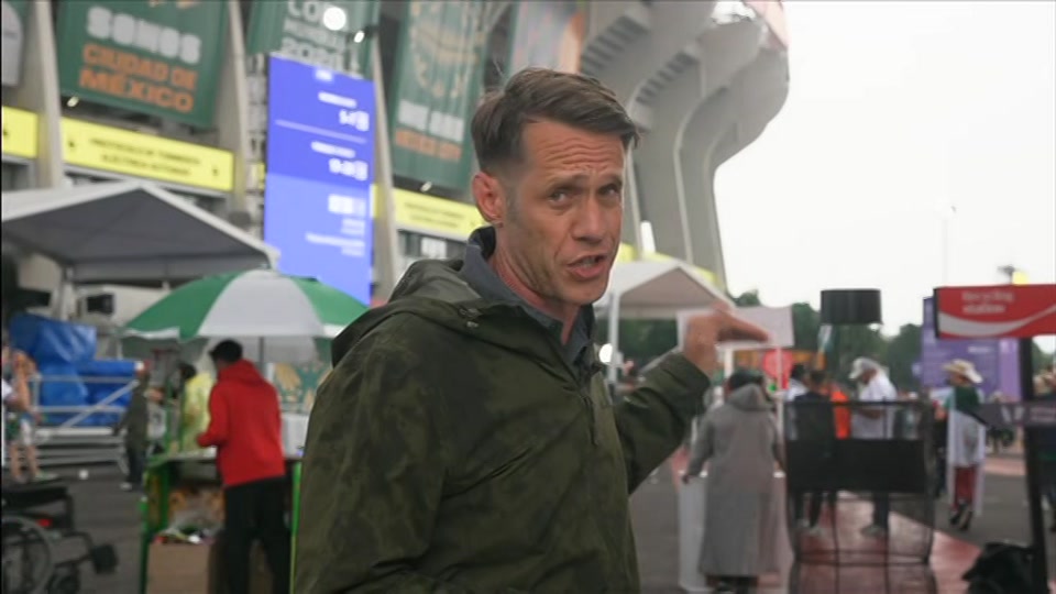 Broadcast still at 20m. BBC ONE West, BBC News and Weather, 5 July 2026.
