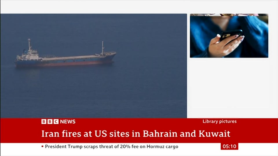 Still from BBC NEWS at 10:00