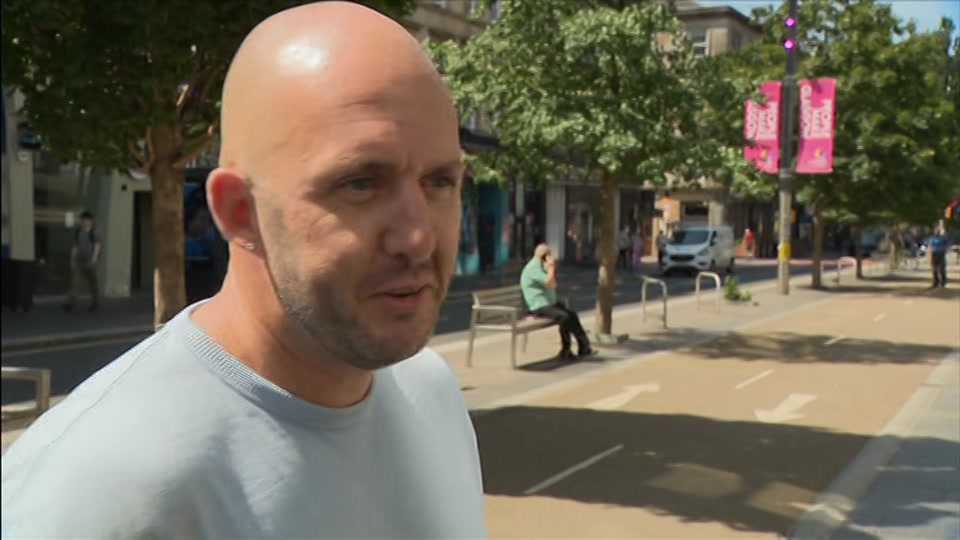 Broadcast still at 47m. BBC ONE West, BBC News at One including..., 15 July 2026.